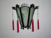 Oryginalna chińska lampa - kinkiet /klosz /