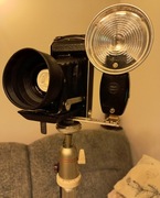 Unikatowa lampa led z aparatu mieszkowego Kodak