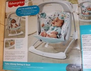Leżaczek - bujaczek dla noworodka i niemowlaka