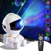 Projektor gwiezdny astronauta gwiaździsta mgławica lampa sufitowa LED