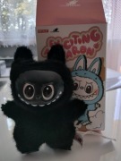 Czarne Labubu 17cm Poszukiwane Nowość Hit 