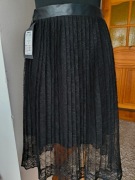 Spódnica plisowana koronkowa rozmiar 38 Only