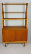 Vintage regał na książki Bookcase Teak Szwecja Lata 60'te
