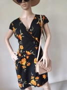 Damska sukienka w kwiaty, wesele,elegancka, koktajlowa, impreza r XL/42