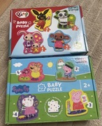 2x Baby Puzzle Trefl Bing , Peppa pig