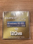 Dyskietka LS-120 SuperDisk MAXELL 120MB NOWA