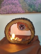 Lampka nocna z zegarem