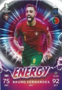 TOPPS MATCH ATTAX EURO 2024 ENERGY BRUNO FERNANDES PORTUGALIA GM 7