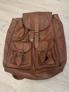 Plecak w kolorze brązowym