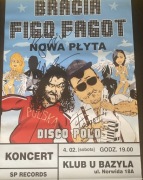 Plakat Bracia Figo Fagot z autografami (3)