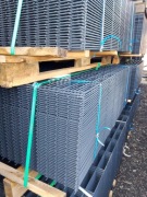 Kompletne ogrodzenie panelowe 2D 103cm 6/5/6 podmurówka łącznik betonowy 