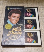Kaseta magnetofonowa USA 8-track Limited Edition Elvis Presley Story- 3 szt