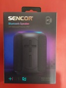 Nowy Wodoodporny głośnik  16 W bluetooth Sencor SSS 6202 HYPE S BLACK, TWS