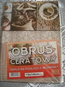 Kawa obrus ceratowy na podłożu z włókniny 