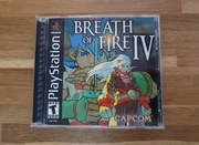 Breath of Fire IV 4 PS1 PSX NTSC PlayStation 1 (Black Label)