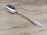 ŁYŻECZKA DO KAWY FILIŻANKI SREBRO 11 ŁUTÓW DANIA XIXw