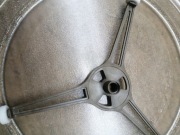 Talerz mikrofalówki 24. 5cm i plastik do silnika