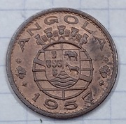 0257 Angola 50 centavos 1957 piękna 