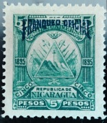 Znaczek pocztowy - Nikaragua - 1885r.
