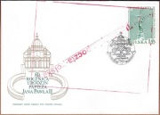 Fdc Fi 3684 - 80 rocznica urodzin papieża Jana Pawła II