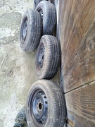 Felgi plus opony Fiat Seicento 