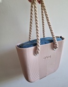 TOREBKA  Obag O bag ROSA SMOKE jodełka mini ZESTAW idealna na LATO 