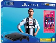 Konsola Playstation 4 slim 500 GB czarny + gry