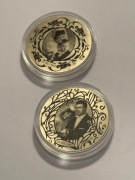 Monety na zamówienie 10 sztuk. Ślubna pamiątka. Gyges