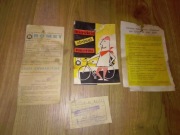 Romet Flaming rower 1972 Ianstrukcja obsługi karta gwarancyjna paragon