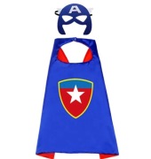 Nowa peleryna i maska Avengersów bal przebieranców