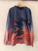 Duża bluza  keenan  etno oversize nadruk etno bawełniana vistula 