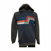 BLUZA MESKA JACK&JONES M KLASYK KAPTUR KANGURKA JAKOŚĆ NEON POMARAŃCZ