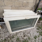 Okna PCV 147x85  uchylane 6sztuk