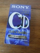 Sony CD 240 minut VHS NOWA (W FOLII) ZOBACZ 