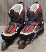 Rolki K2 model IMPULSE LS-W rozmiar 39,0 wkładki 25 cm Ochraniacze, plecak.