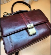 Przepiękna Uniwersalna Prestiżowa Torebka/Torba/Teczka/Dyplomatka/Vintage !