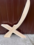 Nogi do ławki ogrodowej Drewniane Solidne