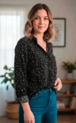 Koszula damska czarna