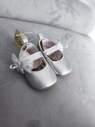 Srebrne buciki niechodki na chrzest, r. 12