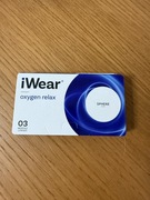 Soczewki kontaktowe iWEAR OXYGEN RELAX PWR - 0,75