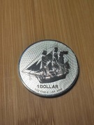 Srebrna moneta 2022 Cook Islands Statek 