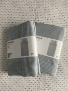 Ikea Bergpalm ( 2 szt.) Poszwa na kołdrę  i poszewka, 150x200/50x60 cm