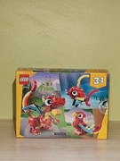LEGO Creator 3w1 Czerwony smok 31145, Nowe  
