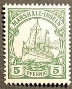 KOLONIE NIEMIECKIE - MARSHALL - INSELN Mi 14 ** - czysty - stan - GABINET