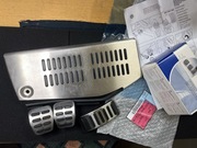 OE VW nakładki na pedały podstopnica chrom chromowane Golf Audi A3 Seat Leo