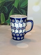 Kubek ceramiczny Bolesławiec smukły Pluton 0.3L. ceramika Bolesławiec