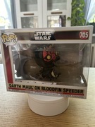 FUNKO POP - STAR WARS - DARTH MAUL ON BLOODFIN SPEEDER - 705 - ZOBACZ