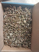 Wkręt unix stożkowy m3,5x16 żółty ocynk 