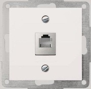 22004703 Fiorena gniazdo telefoniczne RJ12 krem