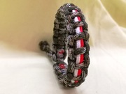 Bransoletka paracord survival 19 cm ręcznie robiona, Mad Max